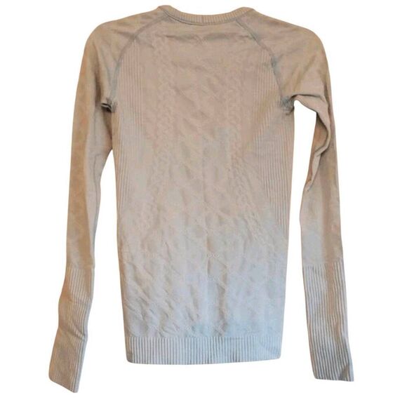 LULULEMON ATHLETICA Rest Less Pullover in Blue Haze/Blue Haze Size 4 - Picture 6 of 6